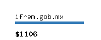 ifrem.gob.mx Website value calculator