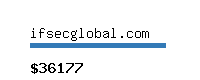 ifsecglobal.com Website value calculator