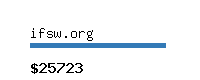 ifsw.org Website value calculator