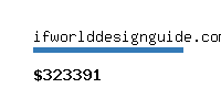 ifworlddesignguide.com Website value calculator