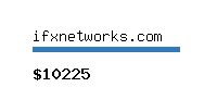 ifxnetworks.com Website value calculator