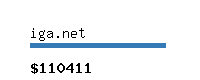 iga.net Website value calculator