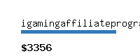 igamingaffiliateprograms.com Website value calculator