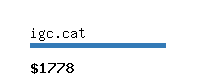 igc.cat Website value calculator
