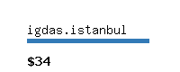 igdas.istanbul Website value calculator