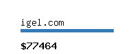 igel.com Website value calculator