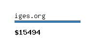 iges.org Website value calculator