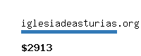 iglesiadeasturias.org Website value calculator