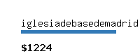 iglesiadebasedemadrid.org Website value calculator