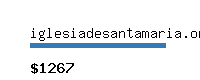 iglesiadesantamaria.org Website value calculator