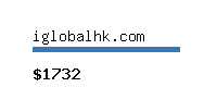 iglobalhk.com Website value calculator