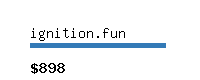 ignition.fun Website value calculator