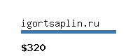 igortsaplin.ru Website value calculator