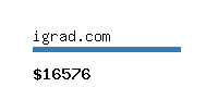 igrad.com Website value calculator