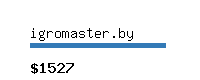 igromaster.by Website value calculator