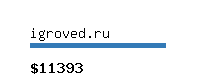 igroved.ru Website value calculator