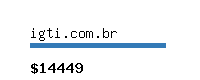igti.com.br Website value calculator