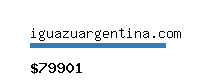 iguazuargentina.com Website value calculator