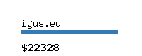 igus.eu Website value calculator