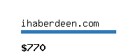 ihaberdeen.com Website value calculator