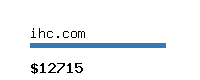 ihc.com Website value calculator