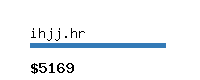 ihjj.hr Website value calculator