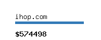 ihop.com Website value calculator