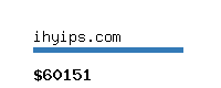 ihyips.com Website value calculator