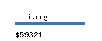 ii-i.org Website value calculator