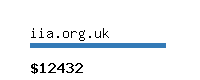 iia.org.uk Website value calculator