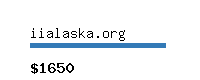 iialaska.org Website value calculator