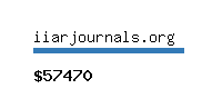 iiarjournals.org Website value calculator