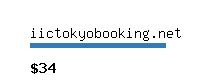 iictokyobooking.net Website value calculator