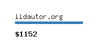 iidautor.org Website value calculator