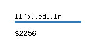 iifpt.edu.in Website value calculator