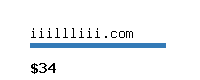 iiillliii.com Website value calculator