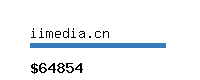iimedia.cn Website value calculator