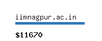 iimnagpur.ac.in Website value calculator