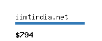 iimtindia.net Website value calculator