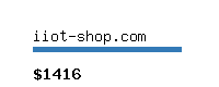 iiot-shop.com Website value calculator