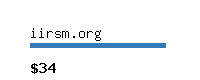 iirsm.org Website value calculator
