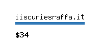 iiscuriesraffa.it Website value calculator