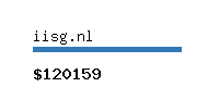 iisg.nl Website value calculator