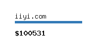 iiyi.com Website value calculator