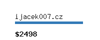 ijacek007.cz Website value calculator