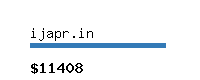 ijapr.in Website value calculator