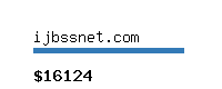 ijbssnet.com Website value calculator