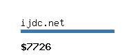 ijdc.net Website value calculator