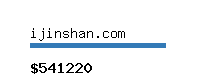 ijinshan.com Website value calculator