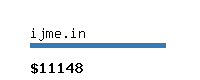 ijme.in Website value calculator